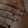 12 Sizes-24 Pcs Press On Nails Z1058