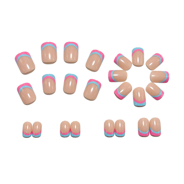 12 Sizes-24 Pcs Press On Nails Y1548