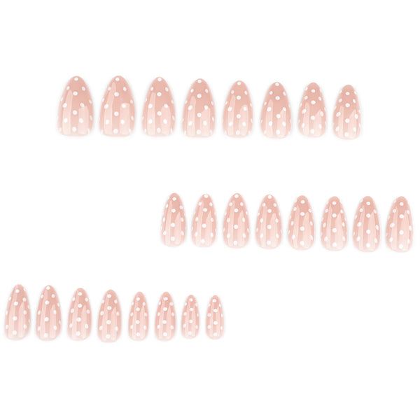 12 Sizes-24 Pcs Press On Nails JP4069