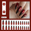 12 Sizes-24 Pcs Press On Nails W1843