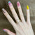 12 Sizes-24 Pcs Press On Nails R428