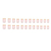 12 Sizes-24 Pcs Press On Nails W1903
