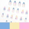 12 Sizes-24 Pcs Press On Nails JP1479