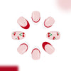 12 Sizes-24 Pcs Press On Nails C1305