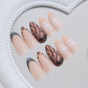 12 Sizes-24 Pcs Press On Nails W2022