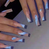 12 Sizes-24 Pcs Press On Nails W109