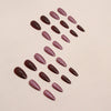 12 Sizes-24 Pcs Press On Nails W1061