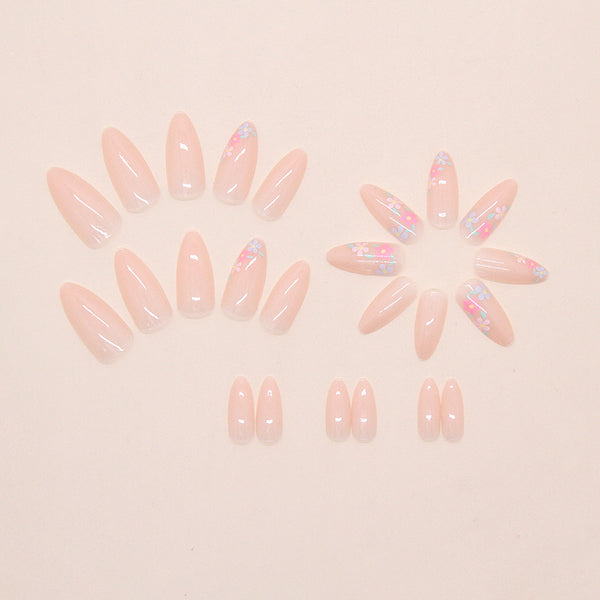 12 Sizes-24 Pcs Press On Nails W1946