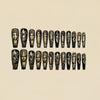12 Sizes-24 Pcs Press On Nails Y1538