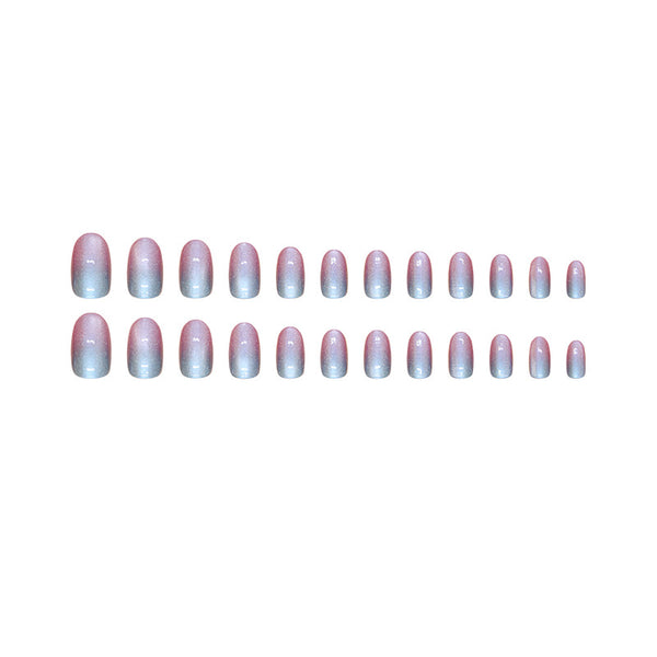 12 Sizes-24 Pcs Press On Nails W1581