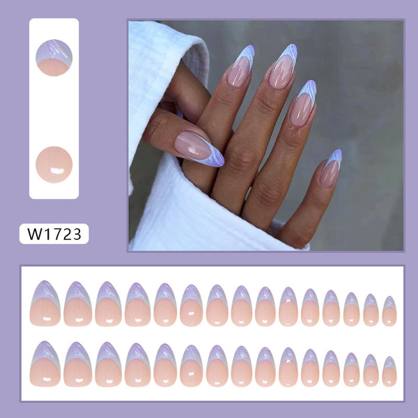 30 Pcs Press On Nails W1723
