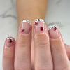 12 Sizes-24 Pcs Press On Nails JP4400