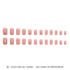 12 Sizes-24 Pcs Press On Nails W415