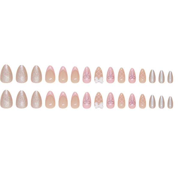 12 Sizes-24 Pcs Press On Nails Z862