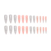 12 Sizes-24 Pcs Press On Nails W764