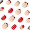 12 Sizes-24 Pcs Press On Nails JP4156
