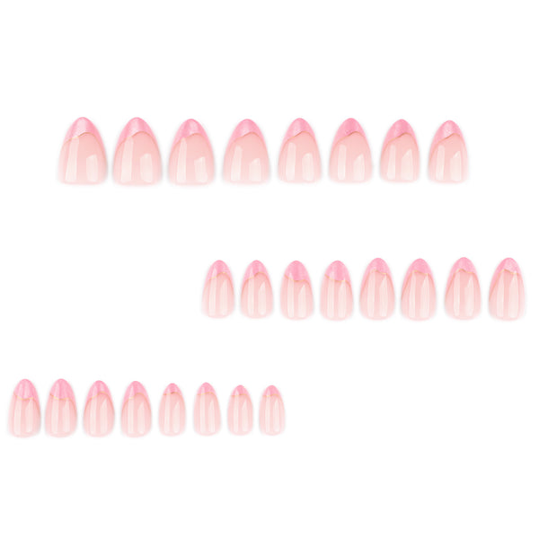 12 Sizes-24 Pcs Press On Nails JP4077