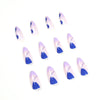 12 Sizes-24 Pcs Press On Nails JP1579