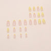 12 Sizes-24 Pcs Press On Nails W1994