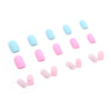 12 Sizes-24 Pcs Press On Nails W172