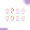 12 Sizes-24 Pcs Press On Nails C1227