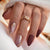 12 Sizes-24 Pcs Press On Nails W1499