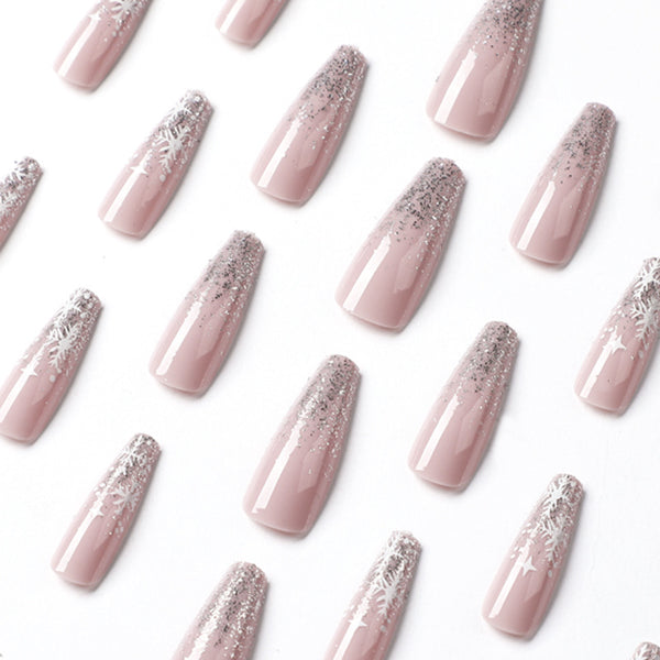 12 Sizes-24 Pcs Press On Nails JP1903