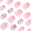 12 Sizes-24 Pcs Press On Nails JP3658