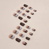 12 Sizes-24 Pcs Press On Nails R823