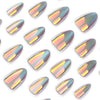 12 Sizes-24 Pcs Press On Nails DIY41