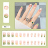 12 Sizes-24 Pcs Press On Nails R631