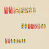 12 Sizes-24 Pcs Press On Nails Y655