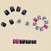 12 Sizes-24 Pcs Press On Nails Y173