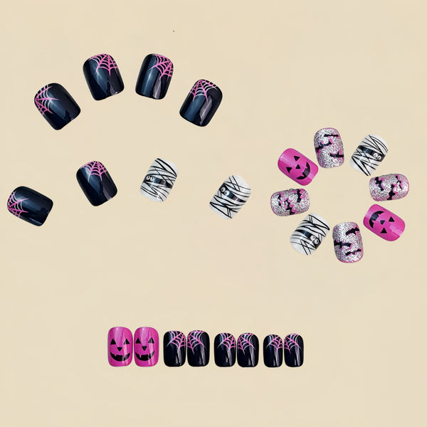 12 Sizes-24 Pcs Press On Nails Y173