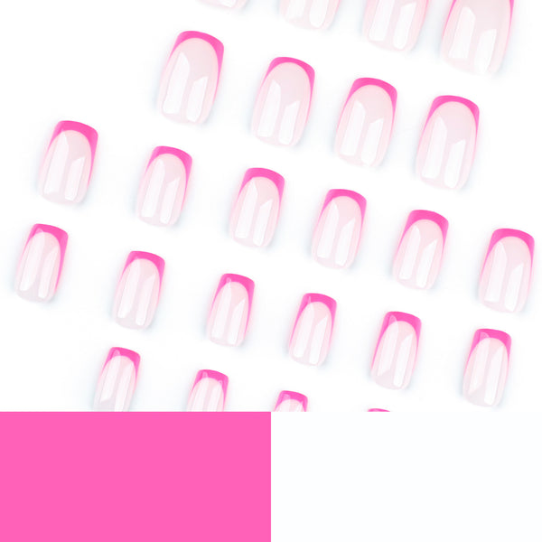 12 Sizes-24 Pcs Press On Nails JP3663
