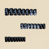 12 Sizes-24 Pcs Press On Nails Y1592
