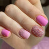 12 Sizes-24 Pcs Press On Nails C1674