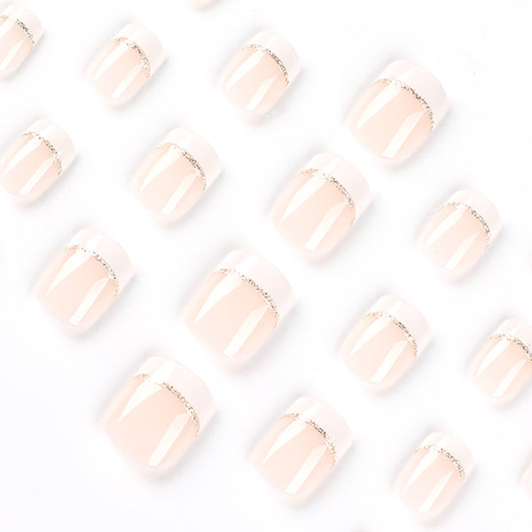 12 Sizes-24 Pcs Press On Nails JP1863