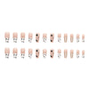 12 Sizes-24 Pcs Press On Nails Z514