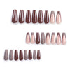12 Sizes-24 Pcs Press On Nails JP2899