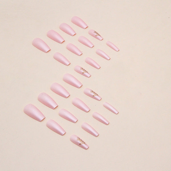 12 Sizes-24 Pcs Press On Nails W502