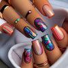 12 Sizes-24 Pcs Press On Nails Y572
