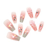 12 Sizes-24 Pcs Press On Nails nail-accessory
