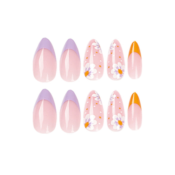 12 Sizes-24 Pcs Press On Nails JP1478