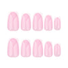 12 Sizes-24 Pcs Press On Nails JP3556