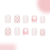 12 Sizes-24 Pcs Press On Nails C356
