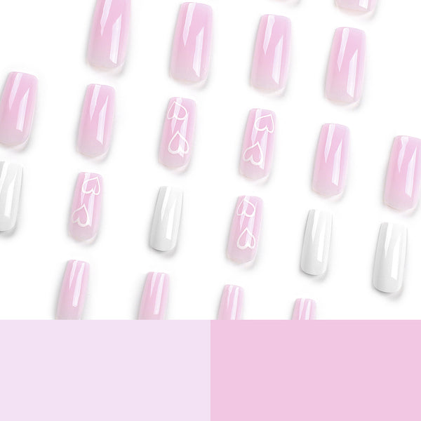 12 Sizes-24 Pcs Press On Nails JP3057