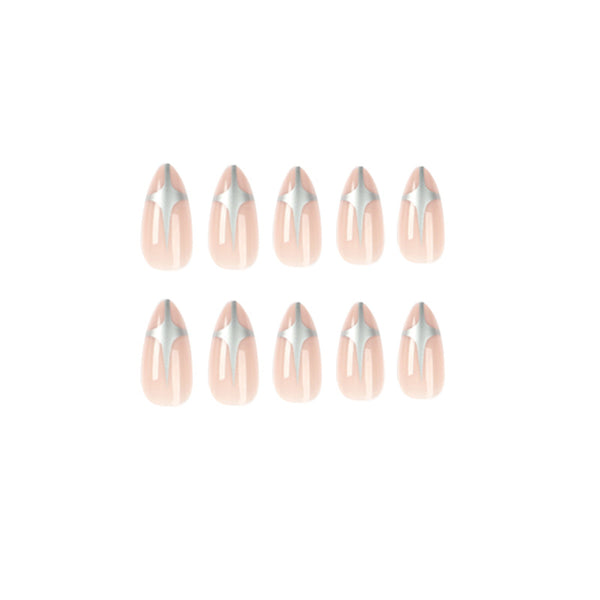 12 Sizes-24 Pcs Press On Nails JP2057