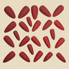 12 Sizes-24 Pcs Press On Nails Y1207