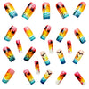 12 Sizes-24 Pcs Press On Nails Y560